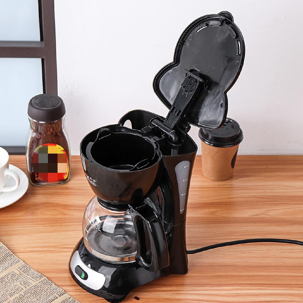 Aparat de cafea comercial american cu picurare 220V Aparat electric de cafea Oala automata de izolare mica