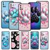 Phone Case For Oneplus 13R 13 12 10T 11 R10 Nord N100 N200 N10 9 9R CE 2 3 Z Pro Lite 5G Soft TPU Cover Og Paw Print Aesthetics