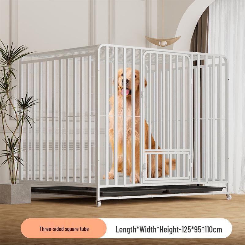 Large Indoor Dog Kennel for Golden Retrievers and Labradors