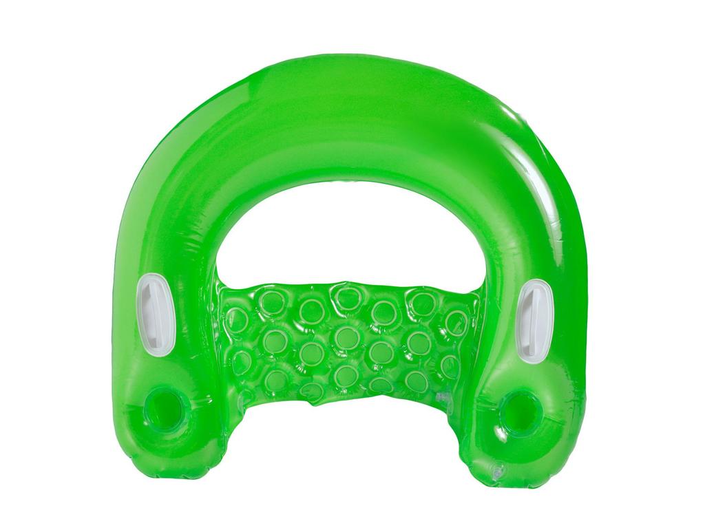 Inflatable Water Lounge Chair with Detachable Sunshade - U-shaped Raft for Adults, Thickened for Summer Floating Fun