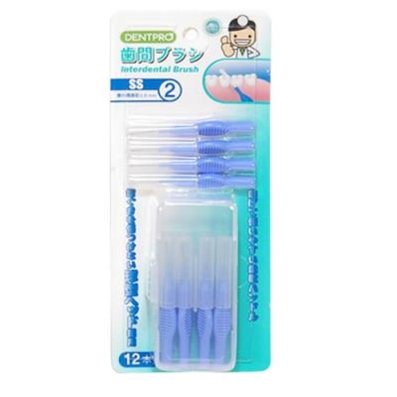 12er-Pack Interdentalbürsten im Kappendose SSSS~S 1756