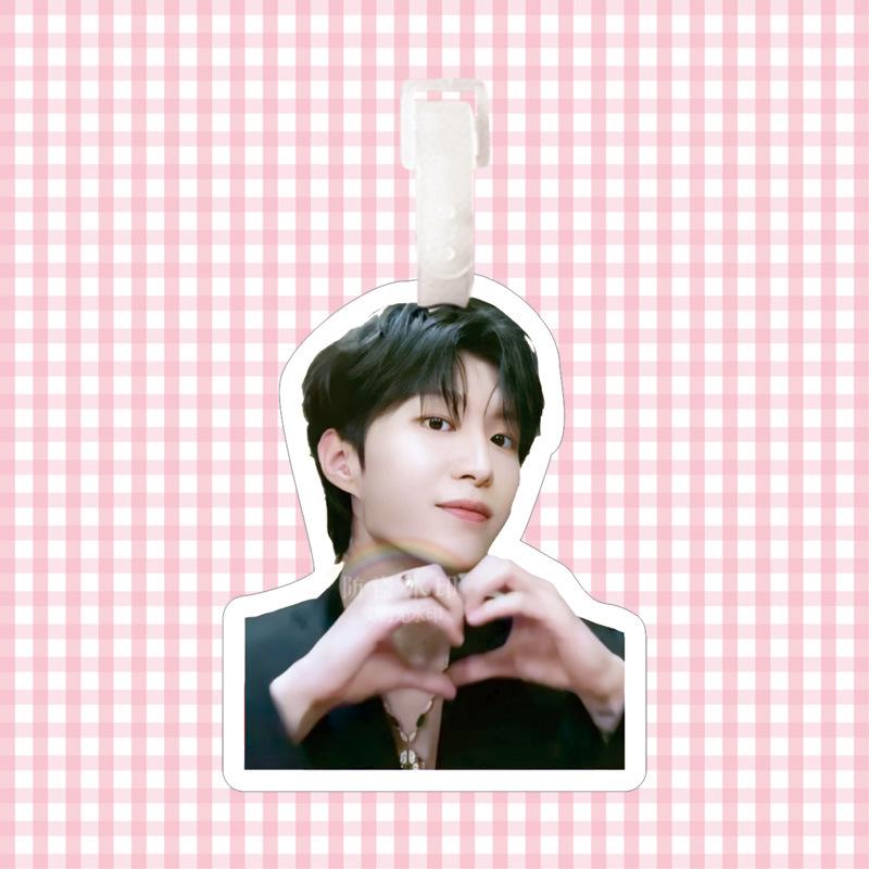 Fan Chengcheng Backpack & Luggage Tag - Star-Style Pendant