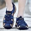Hollow-out Wading Shoes Men Sandals Hiking Shoes Summer Casual Beach Sandals Plus Size