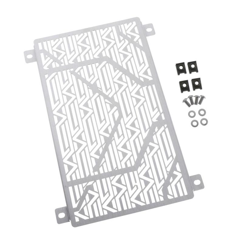 Motorcycle Radiator Grille Protective Cover Stainless Steel Frame Cooler Guard for Kawasaki Ninja400 Ninja250 18-19