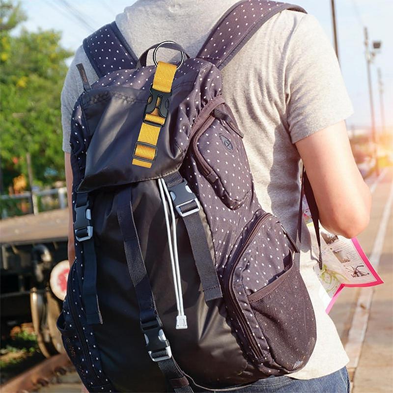 1Pcs Adjustable Nylon Lock Travel Luggage Straps Belt Protective Travel Accessories Suitcase Packing Belt Hanging Buckle