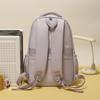 Zaino zaino scolastico giapponese stile college femminile grande capacità dolce carino zaino puro studenti medie e superiori zaino multi-scomparto