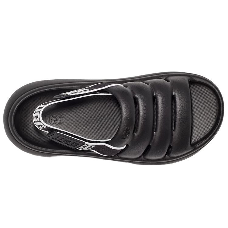 UGG Sportovní pantofle Yeah Slide Černé (Ženy) Dámské tenisky 1126811-BLK