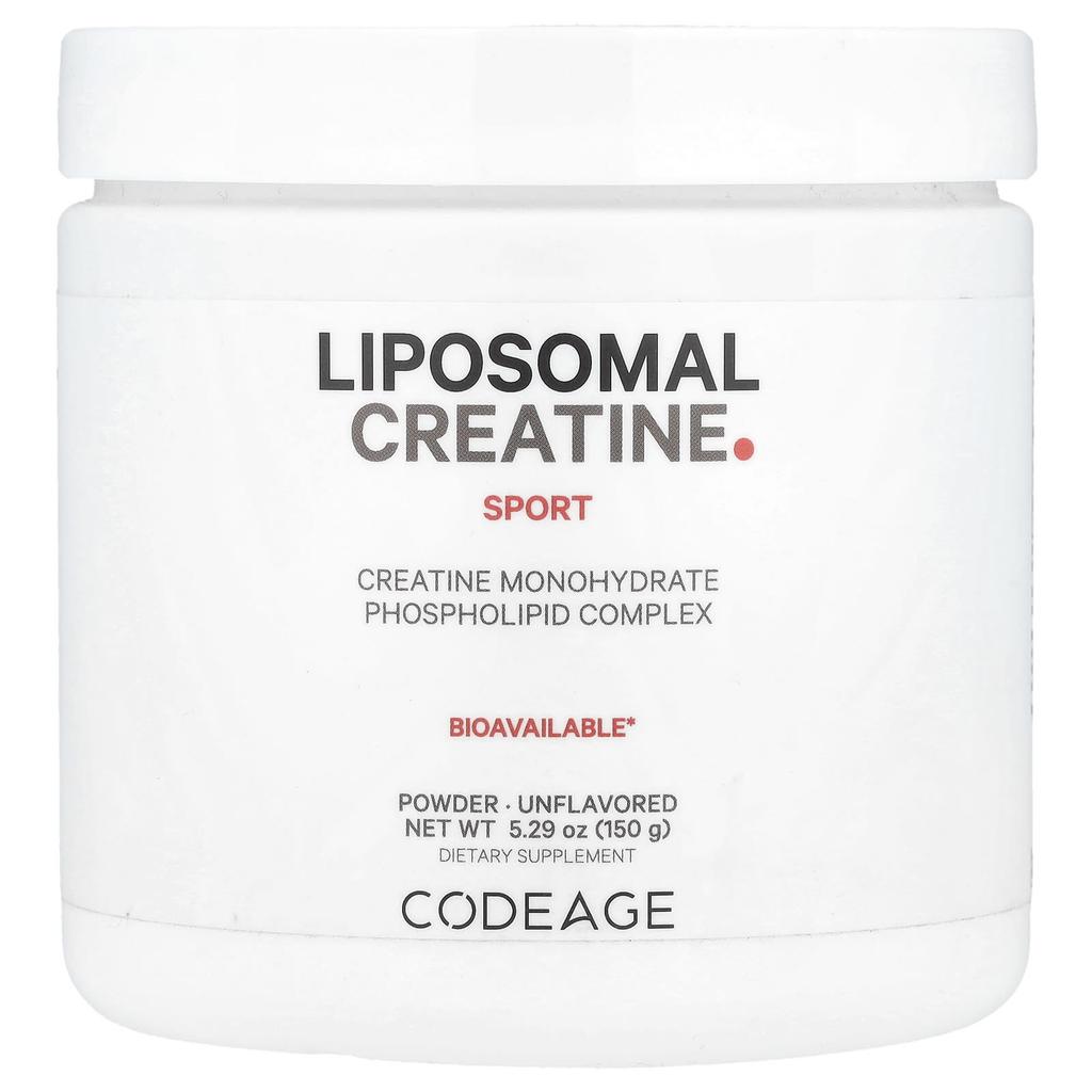 Sport, Liposomal Creatine Powder, Unflavored, 150G(5.29Oz)