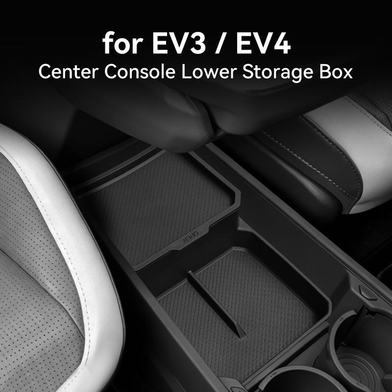 Interior Armrest Box Storage Box For Kia EV3/EV4 2024 2025 2026 Car Central Armrest Organizer Storage Box Content Center Console