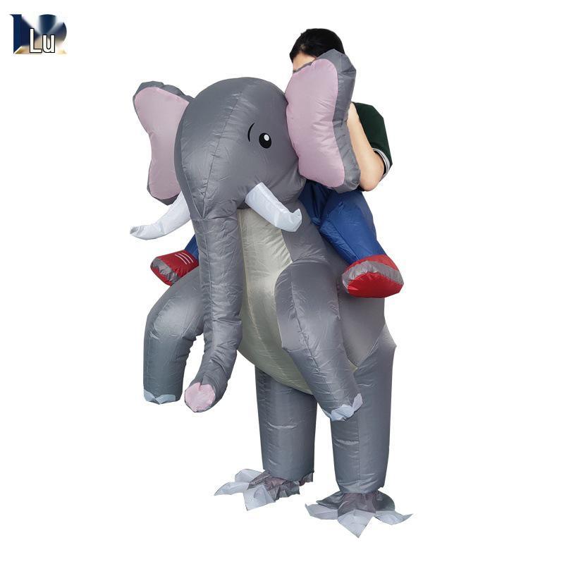 Inflatable Elephant Prank Costume for Halloween & Parties