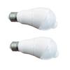 LED Light Bulb with Motion Sensor, Light Sensor, Automatic OnOff (Slanted), 360-Degree Rotation, Adjustable Detection Angle, Sensor Light for