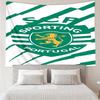 Sporting Cp Crest Emblem Tapestry Room Decoration Wall Hanging for Living Room Bedroom, dormitory, Birthday and Christmas gifts
