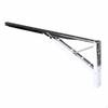 Spring Loaded Shelf Support Bracket SpaceSaving Reinforced Folding Heavy Duty Triangle