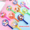 10Pcs Plastic Kids Whistle Windmill Toy Birthday Party Gifts