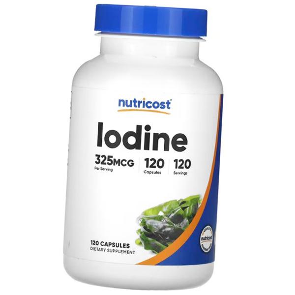 

Йод, Iodine 325, Nutricost 120капс (36647036) 120caps