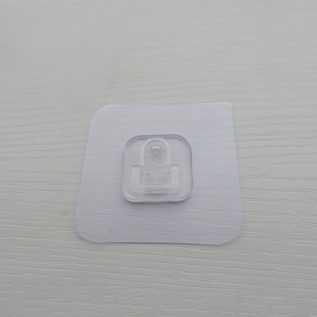 Traceless Adhesive Wall-Mounted Claw Buckle and Tissue Box Set