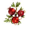 Beautiful Pomegranate Accessory Alloy Badge Fashion Brooch Clothing Jewelry Suitable for Gifting or Own Collection