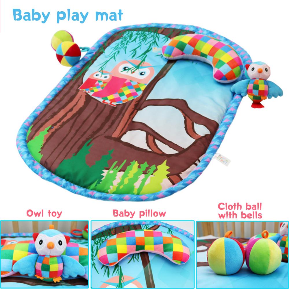 Baby Play Mat Baby Activity Center & Crawling Play Mat With Toys