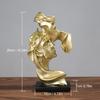 Couples   Sculpture Exquisite Decorative Resin  ing Lover Figurine Home Decor
