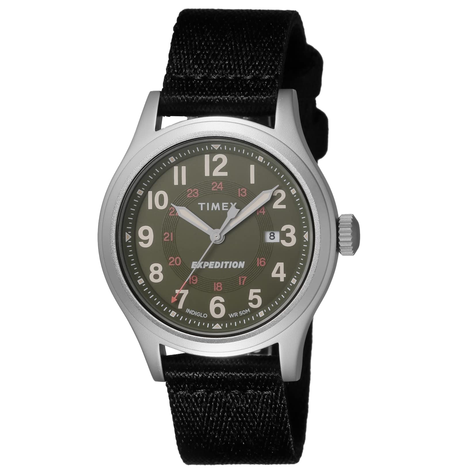 

[TIMEX] Часы Timex Expedition North Sierra Green Dial Brass Quartz Quartz 40MM Watch TW2V65700 Men s Black
