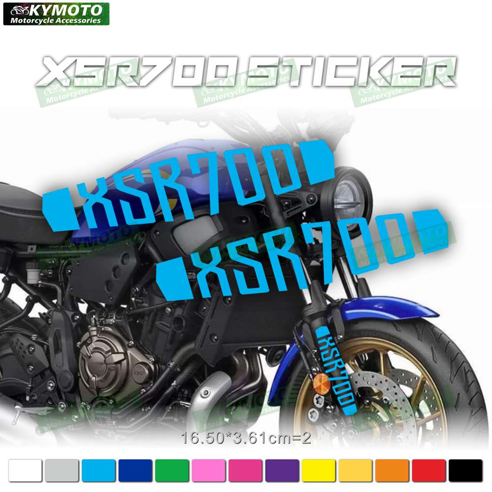 For XSR700 XSR 700 Motorcycle Accessories Fairing Front Shock Absorber Windshield Fuel Tank Engine Front Fork Decoration