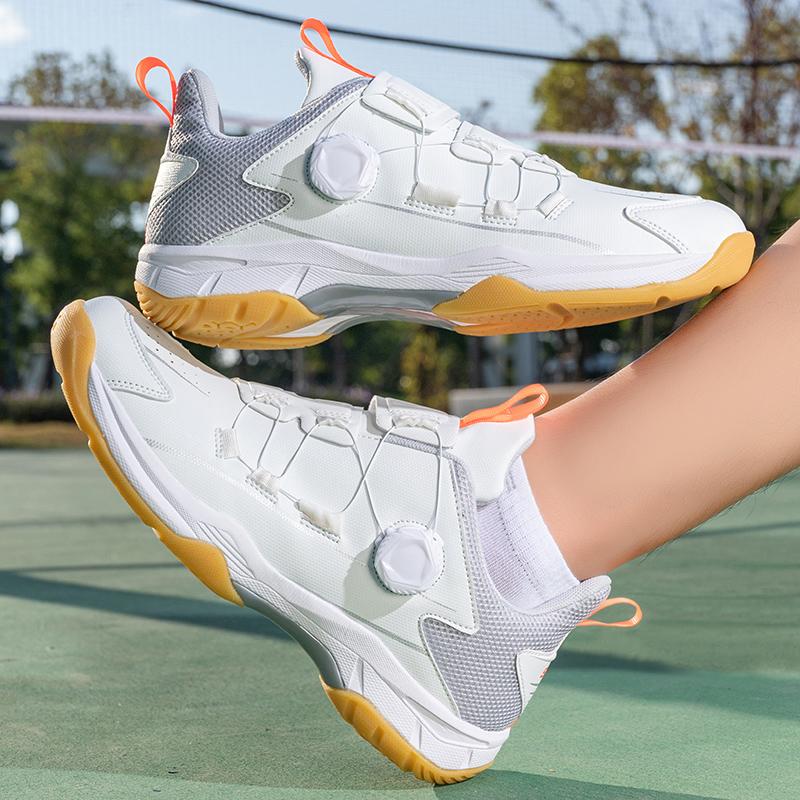 Badminton Shoes Men's and Women's Shoes Mesh Breathable Wear-resistant Non-slip Professional Competition Training Sports Shoes