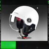 3C Certified National Standard Electric Car Helmet for Women, Four Seasons General Men's Battery Motorcycle Adult Half Helmet Winter Helmet
