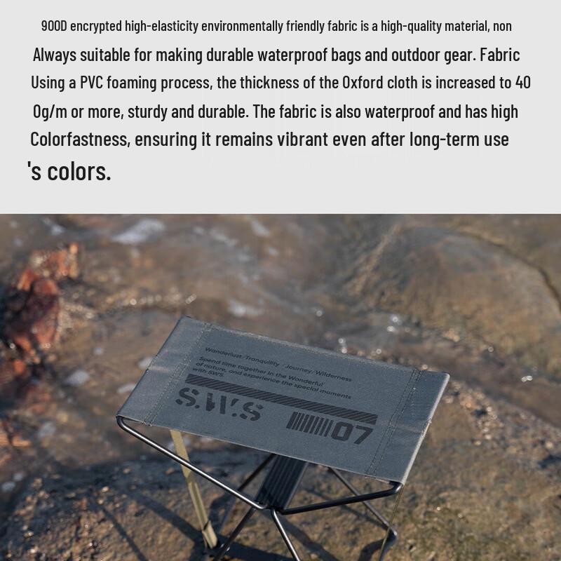 Jun Kai Wei Portable Outdoor Folding Stool