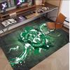Personalized Crystal Velvet Carpet Hibernian FC Pattern Non Slip Floor Rug