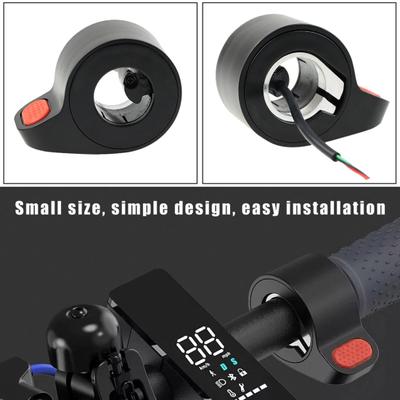 Electric Scooter Thumb Throttle Wear Resistant Non-Slip Easy Installation Speed Control Finger Throttle Booster for Xiaomi E-scooter Pro/Pro2