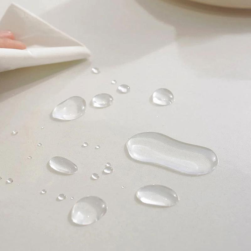 Rectangular Tablecloth Transparent Table Cloth Table Protector Heat Resistant Waterproof Oil Resistant Anti-Scratch Tablecloth