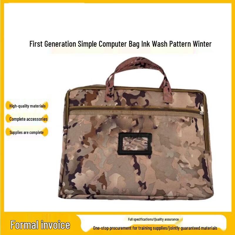 Jiangce Multi-functional Canvas Laptop Briefcase