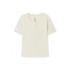 Solid Color Pullover Comfortable Regular T-Shirt Women Tops L226W102-008D