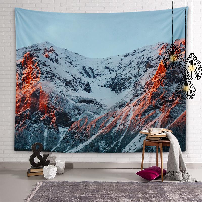 Volcanic Lava Eruption Landscape Wall Decor Tapestry Room Wall Art Personality Tapestry Living Room Bedroom Home Decor Tapestry