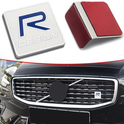 R DESIGN Samolepka na grilovací kufr pro písmena Logo Odznak Mřížka Jmenovka Jmenovka
