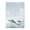 Nordic Posters Reed Dandelion Dolphin Sea Beach Flower Wall Art Canvas Painting And Prints Wall Pictures For Living Room Decor