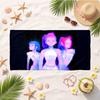Grup de fete K-pop (77) Prosop de Plajă Moale Prosop Ușor pentru Plajă Piscină Înot Călătorie Vacanță
