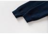 Autumn New Boys' Knit Polo Collar Sweater - Choose Size, Versatile Plain Color.