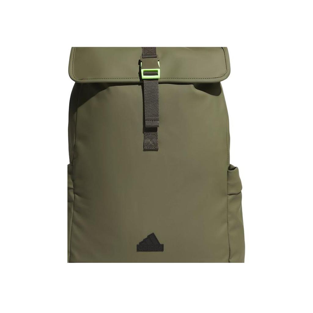 Adidas Logo Simple Color Backpack Unisex Backpack Army-Green JF6587