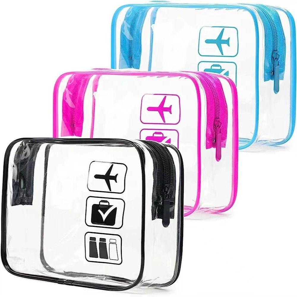 

Waterproof Cosmetic Bag Portable Make Up Organizer Simple Makeup Case Bathroom