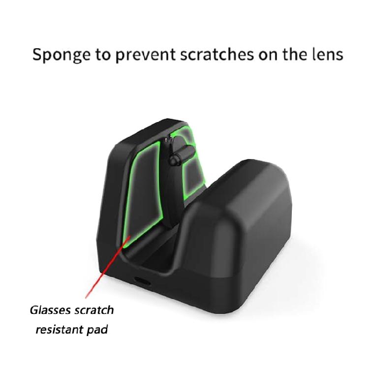 Tragbare Ladestation für Ray Smartests Brillen AR VR Geräte ABS Haltbarkeit Und Platzsparende Struktur