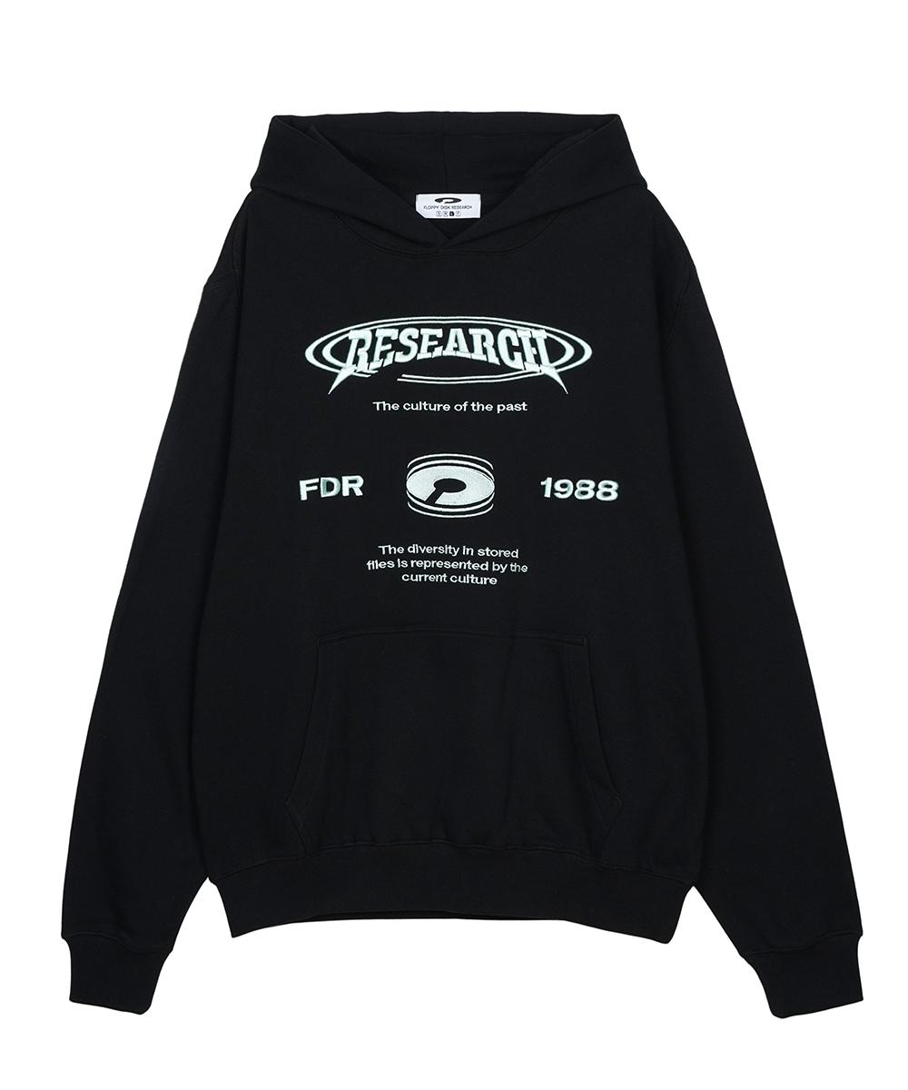 Fdr Downtown Logo Embo Hoodie Black Black/M