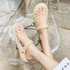 Sandals women's summer jelly hole shoes women's slippers new Korean version fashion Mary Jane sweet student beach shoes tide