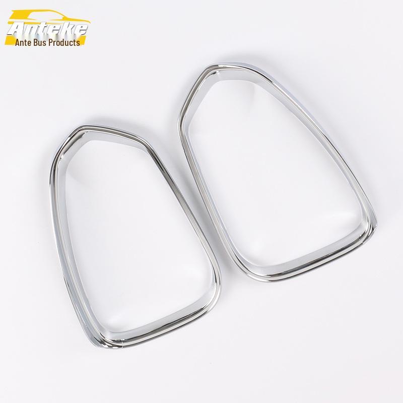 

Compatible Rain Shield Bright Ring for 2020 GS4 Rearview and Reversing Mirror Modification