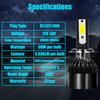 3-year warranty LED High Low Beam Efficient Heat Dissipation 60,000-Hour Lifespan For Kia Ceed 2018