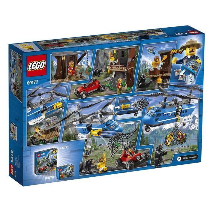 LEGO® City 60173 L'arrestation dans la montagne