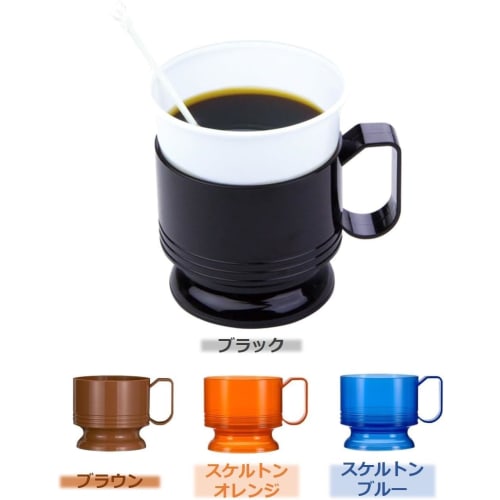 Nippon Dixie Insert Cup Holder, F-Type, Black, 5-Piece Set, Made In Japan, Commercial Use