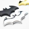 KRGNPLE Car Stickers Character Car Sticker Zinc Alloy Stick-on 3D Waterproof Personality Decoration Easy Installation (Bat Design)