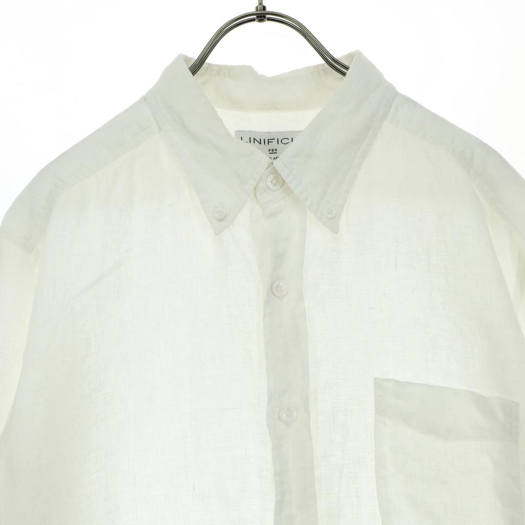 UNITED ARROWS Short sleeve shirt XL white Men's Used