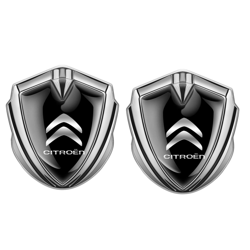 1/2 Stück 3D Metall Auto Kotflügel Karosserie Emblem Schild Aufkleber Auto Zubehör für Citroen C4 Picasso Xsara C5 Aircross Cactus C1 C2 C3